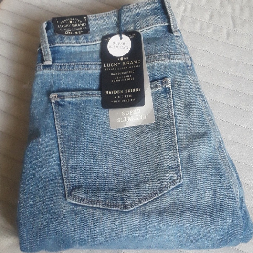 NWT hayden skinny high waisted Lucky Brand jeans